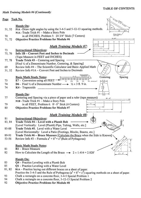 metal fabrication mathematics|fabrication math exam questions.